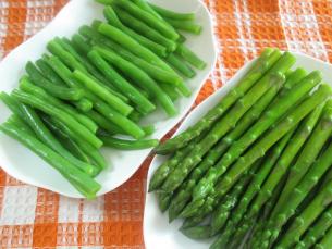 am going to demonstrate how to do this using asparagus. The same ...