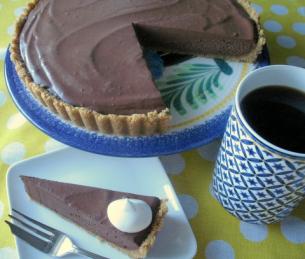 tofu chocolate pie