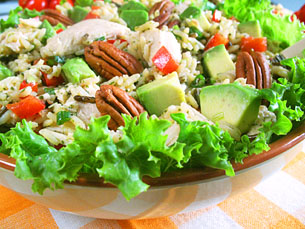 Chicken Salad with Wild Rice
