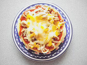 English muffin pizza