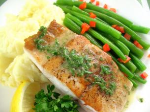 Pan Fried Fish with Lemon and Parsley