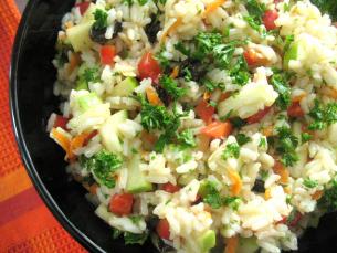 Rice Salad-Curried and with Fruit