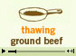 Thawing Ground Beef
